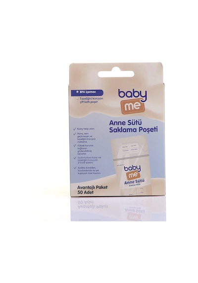 Baby Me Süt Saklama Poşeti 50 Adet