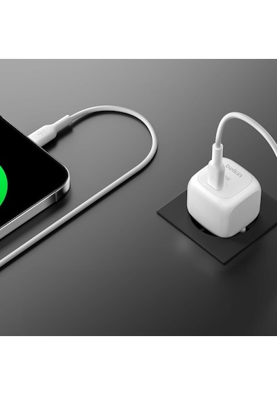 Belkin Boost Compact Usb-c Pd 3.1 30w Şarj Cihazı, Beyaz