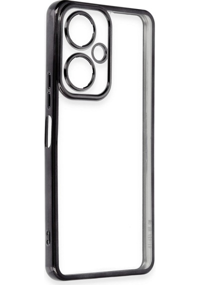 Vivo Y27 Kılıf Kamera Korumalı Lensli Silikon - Siyah