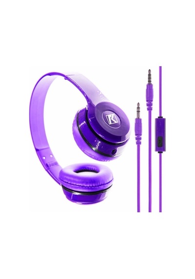 Kensa KH-08 Fold Mikrofonlu Kulak Üstü Kulaklık Kensa KH-08 Fold Mikrofonlu Kulak Üstü Kulaklık