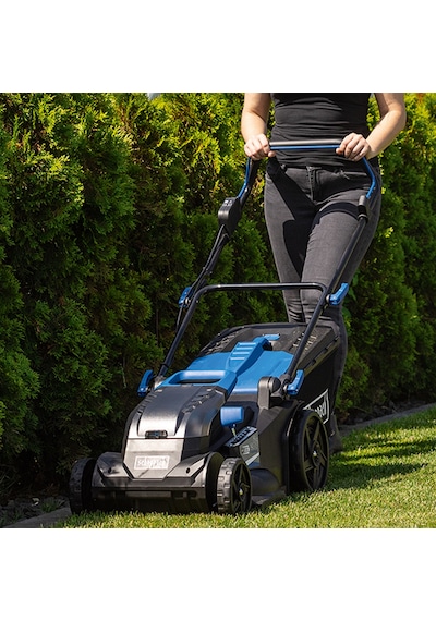Scheppach BC-MP430 2x4AH Akülü Çim Biçme Makinesi - 5911415400