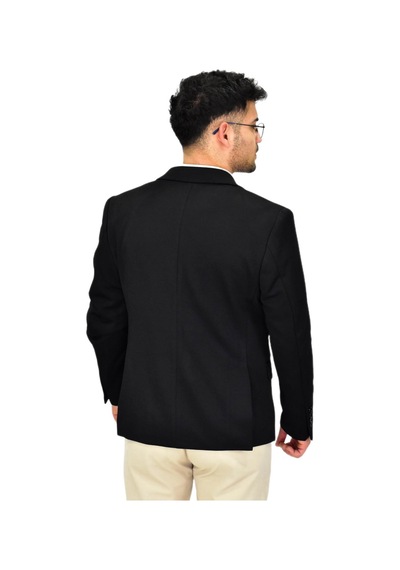 Erkek Siyah Tek Spor Ceket Bgl-st04466 Siyah