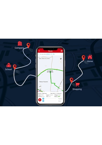 Gpsgopro - Micodus Mv710g Mv710g 4g Gps Araç Takip Cihazı Motosiklet Ve Otomobil Uyumu