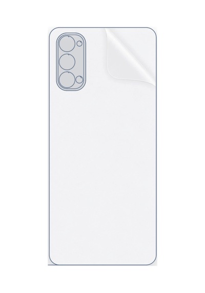 Schitec Oppo Reno 4 5g Uyumlu Arka Yüzey Hidrojel Koruyucu Film