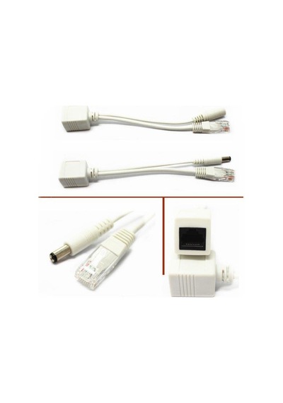 Powermaster Ip Kameralar Için Pasif Poe Kablosu 2Li Set