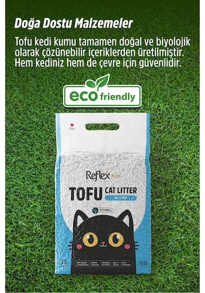 Reflex Plus Kokusuz Tofu Kedi Kumu 7l