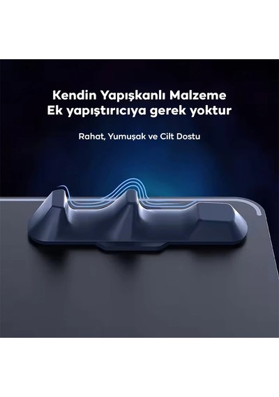 Memo Pb01 2 Adet Tablet İçin Yapışkanlı Silikon Tutma Kolu- 5775