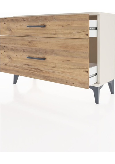 Arges Şifonyer 2 Çekmeceli 88x30x64 Aytaşı-çam Aytaşı