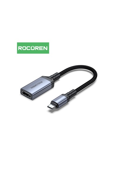 Rocoren 4k 30hz Type-c To Hdmı Çevirici Dönüştürücü Adaptör 15 Cm