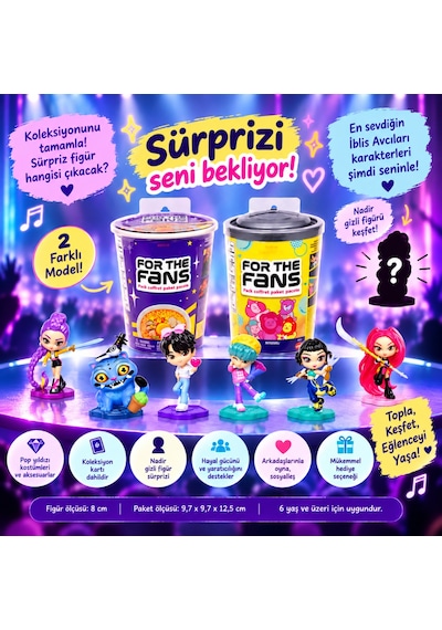 Storeşahin Demon Hunters Sürpriz Figürler Shn0720