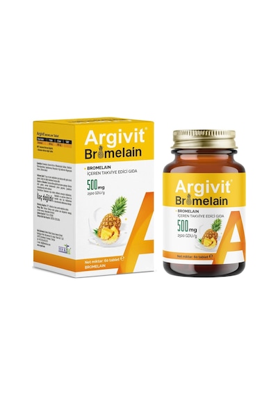 Argivit Bromelain 500 Mg 60 Tablet