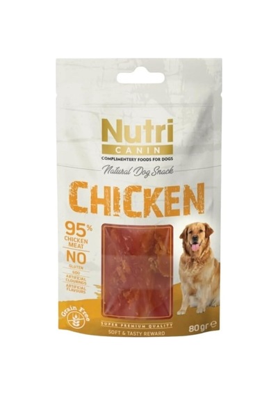 Natural Dog Snack Chicken Tahılsız Tavuklu Ödül 80 G