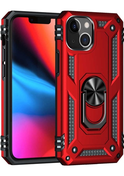 Apple Uyumlu iPhone 13 Mini Kılıf Zore Vega Kapak-Siyah