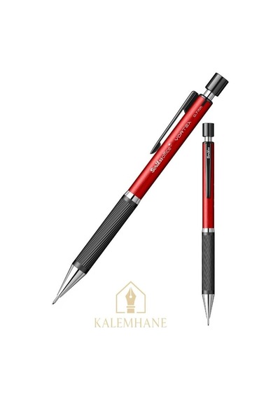 Kalemhane Scrikss Kişiye Özel Vortex 0.7 Versatil Uçlu Kalem Kırmızı Çok Renkli