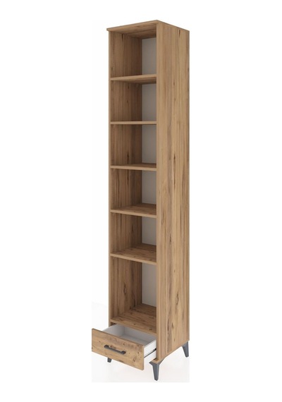 Hyperion Dolap 6 Raflı Tek Çekmeceli 44x44x243 Çam-çam Çam Hyperion Dolap 6 Raflı Tek Çekmeceli 44x44x243 Çam-çam Çam