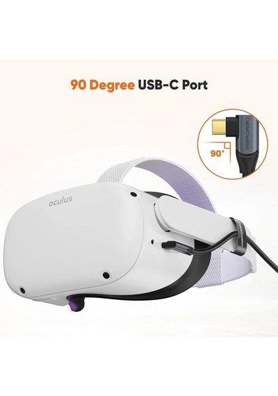 Cablecreation Htc Vive Cosmos Elite Vr Gözlük Uyumlu Type-c To Usb-a Kablo 5m Usb 3.1