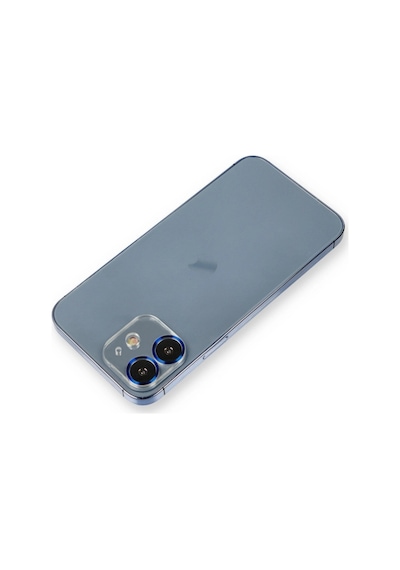 Apple iPhone Uyumlu 12 Metal Kamera Lens Koruma Cam - Mavi - 100 Çok Renkli
