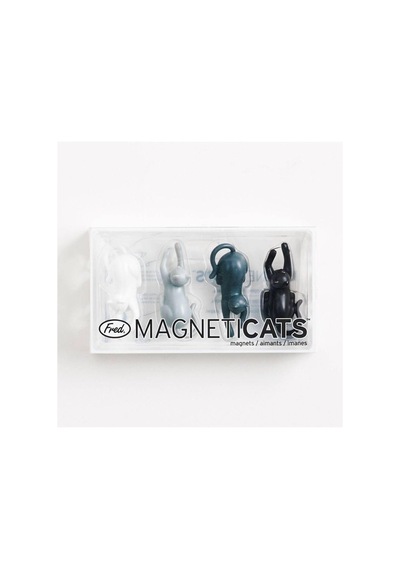 4'lü Sevimli Kedi Magnet Seti - Buzdolabı Magneti Kedi Magnet