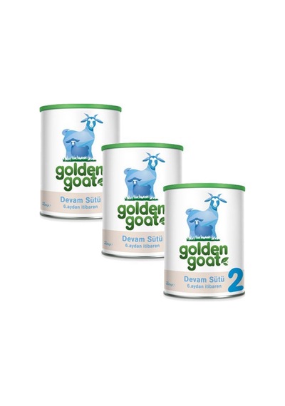 Golden Goat 2 Keçi Sütlü Devam Sütü 6+ Ay 3 x 400 G