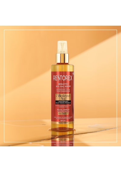 7 Besleyici Bakım Sıvı Saç Kremi 3x200 Ml