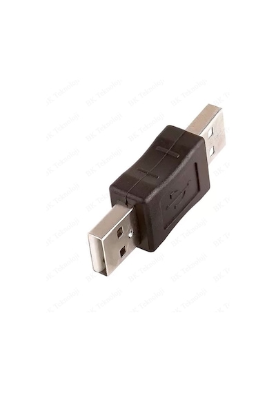 USB Erkek to USB Erkek M/M Cinsiyet Değiştirici Adaptör