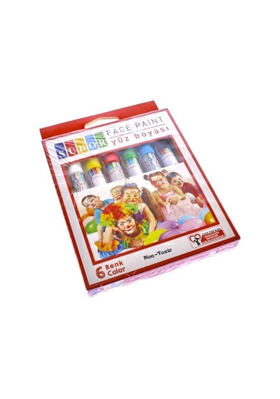 Yüz Boyası Orjinal / Yüz Boyama Kalemi 6'lı Nocolor-44860cb8