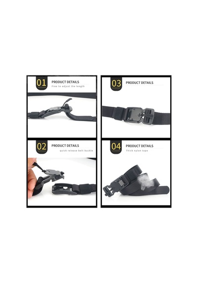 Evolite Multifast Magnet Tactical Kemer -haki Çok Renkli