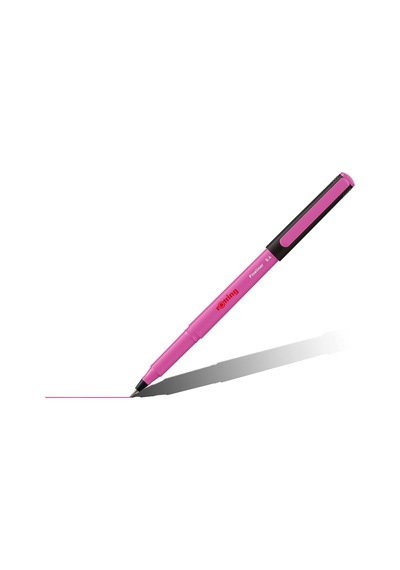 Rotring Fineliner, İnce Keçe Uçlu Kalem 0.4 Mm, 4'lü Paket, Canlı Renkler