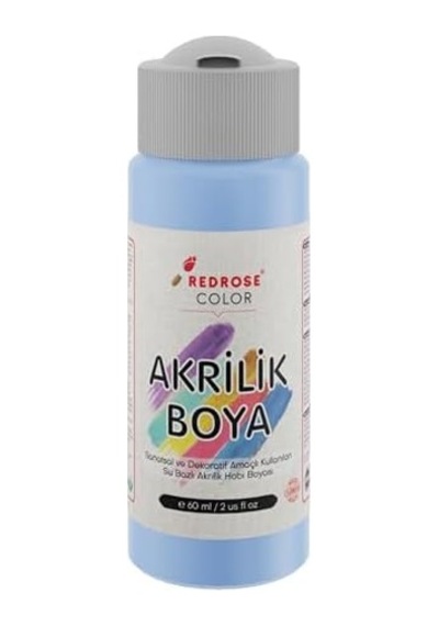 Açık Mavi Akrilik Boya 60 Ml