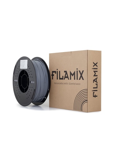 Filamix Pla Mat Arduvaz Grisi Filament 1.75mm 1kg Mat Yüzey