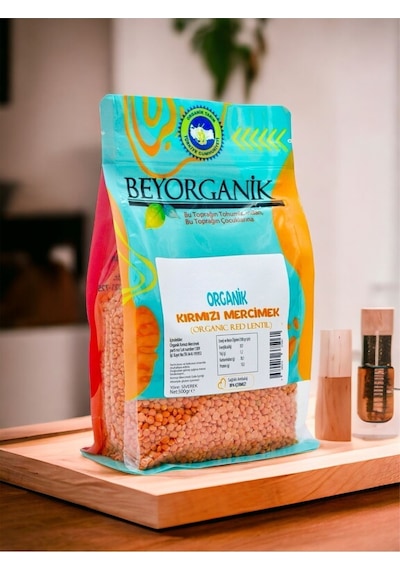 Beyorganik Organik Kırmızı Mercimek 500 G