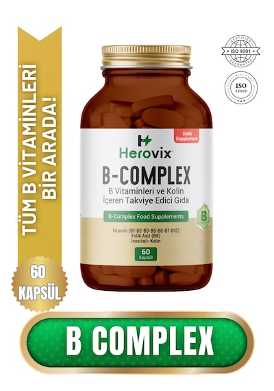 Herovix B Complex 60 Kapsül