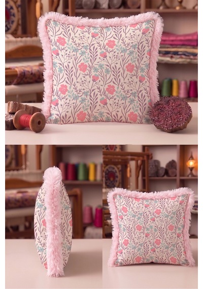 Çiçek Pastel Bahar Romantik Saçaklı Yastık Kılıfı - Botanik Pembe Gri Krem Püsküllü Kırlent Kılıfı Kayıp Yörünge Nova Çiçek Pastel Bahar Romantik Saçaklı Yastık Kılıfı - Botanik Pembe Gri Krem Püsküllü Kırlent Kılıfı Kayıp Yörünge Nova