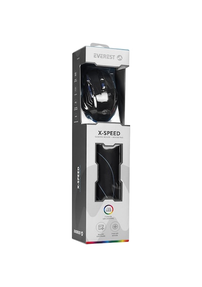 Everest SM-G23 X-speed Rgb Oyuncu Mouse+mouse Pad