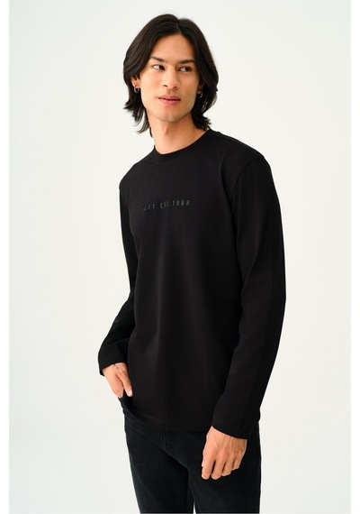 Loft Erkek Sweatshirt Lf2037825 Siyah
