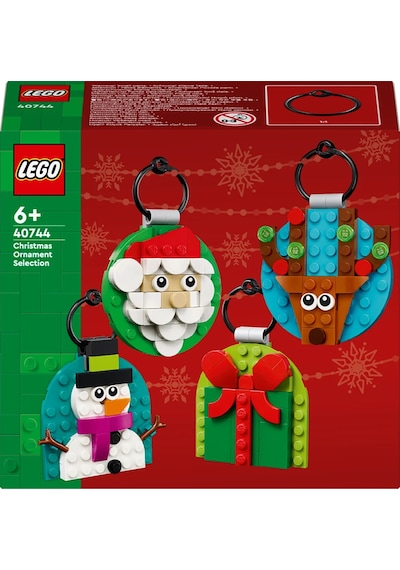 LEGO® Yılbaşı Süsü Koleksiyonu 40744 – 6 Yaş ve Üzeri İçin Kardan Adam, Ren Geyiği ve Noel Baba Yılbaşı Süsleri Yapım Seti (153 Parça) LEGO® Yılbaşı Süsü Koleksiyonu 40744 – 6 Yaş ve Üzeri İçin Kardan Adam, Ren Geyiği ve Noel Baba Yılbaşı Süsleri Yapım Seti (153 Parça)