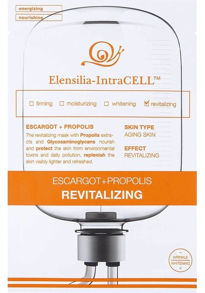 Elensilia Escargot + Propolis Yenileyici Ve Besleyici Yaprak Maske Intracell Propolis Mask