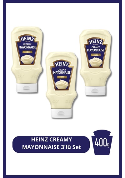 Mayonez Creamy 400 G 3'lü Set