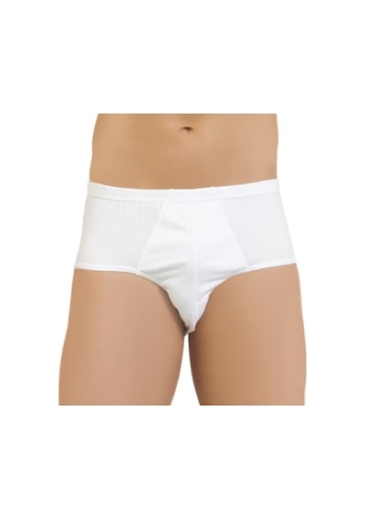 1101-a Erkek Süprem Slip 3'lü Beyaz