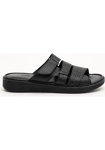 N Napa Shoe Np.2431.siyah.deri Terlik