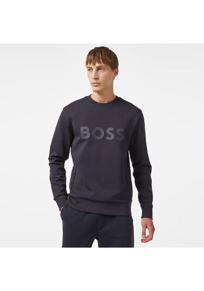 Boss Erkek Lacivert Sweatshirt