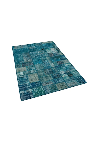 Klasik Modern Patchwork Eskitme Halı 120 X 180 Cm 5992