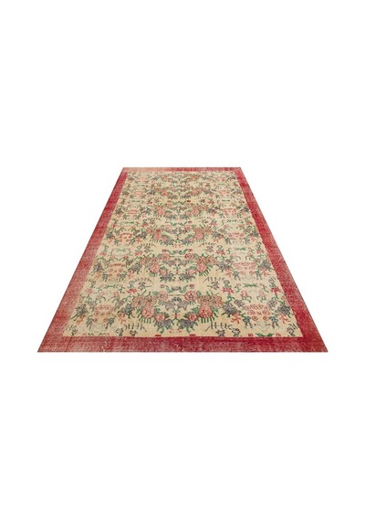 Eskitme Vintage El Dokuma Halısı 173 X 268 Cm 9101