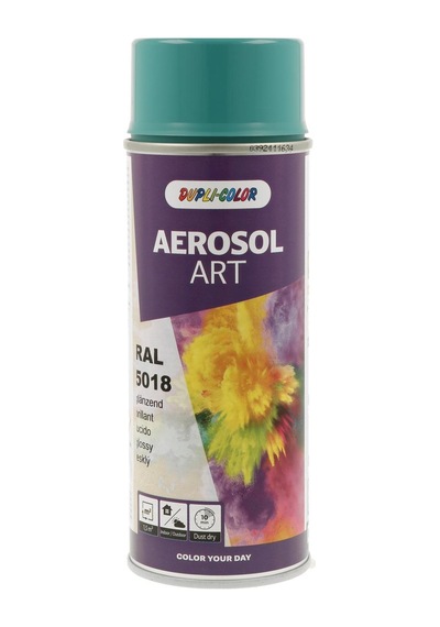 Dupli-color Aerosol Art Ral 5018 Gl. 400 Ml Turkuaz Mavi