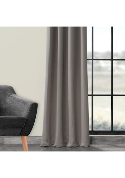 Evdepo Home Blackout Karartma Fon Perde Gri