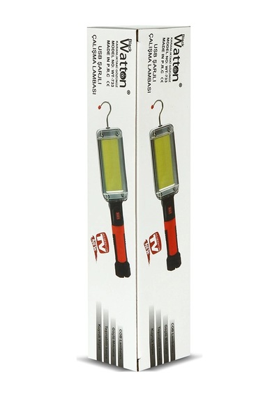 Usb Şarjlı Oto Tamirci Çalışma Lambası Wt-733 Beyaz