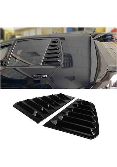 Golf 7 Piano Black Kelebek Cam Kaplama 2014 2019 Uyumlu