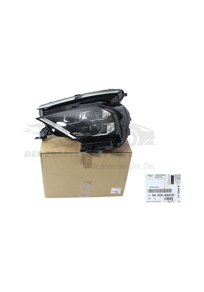 Citroen C4x 2021 Yılında Çıkan Kasa Ön Far Led Sol Oem No: 9830649480