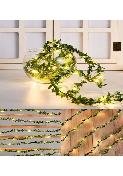 Yeşil Sarmaşık Peri Led Işık 3 M Yeşil
