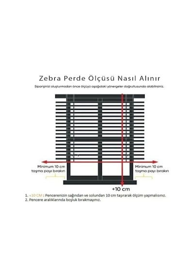 Ithal Bambu Ekru Zebra Stor Perde Eteği Düz 1.kalite Alüminyum Kasa Metal Ayak Ekru